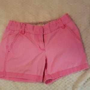 JCrew Chino shorts 4 in. Inseam